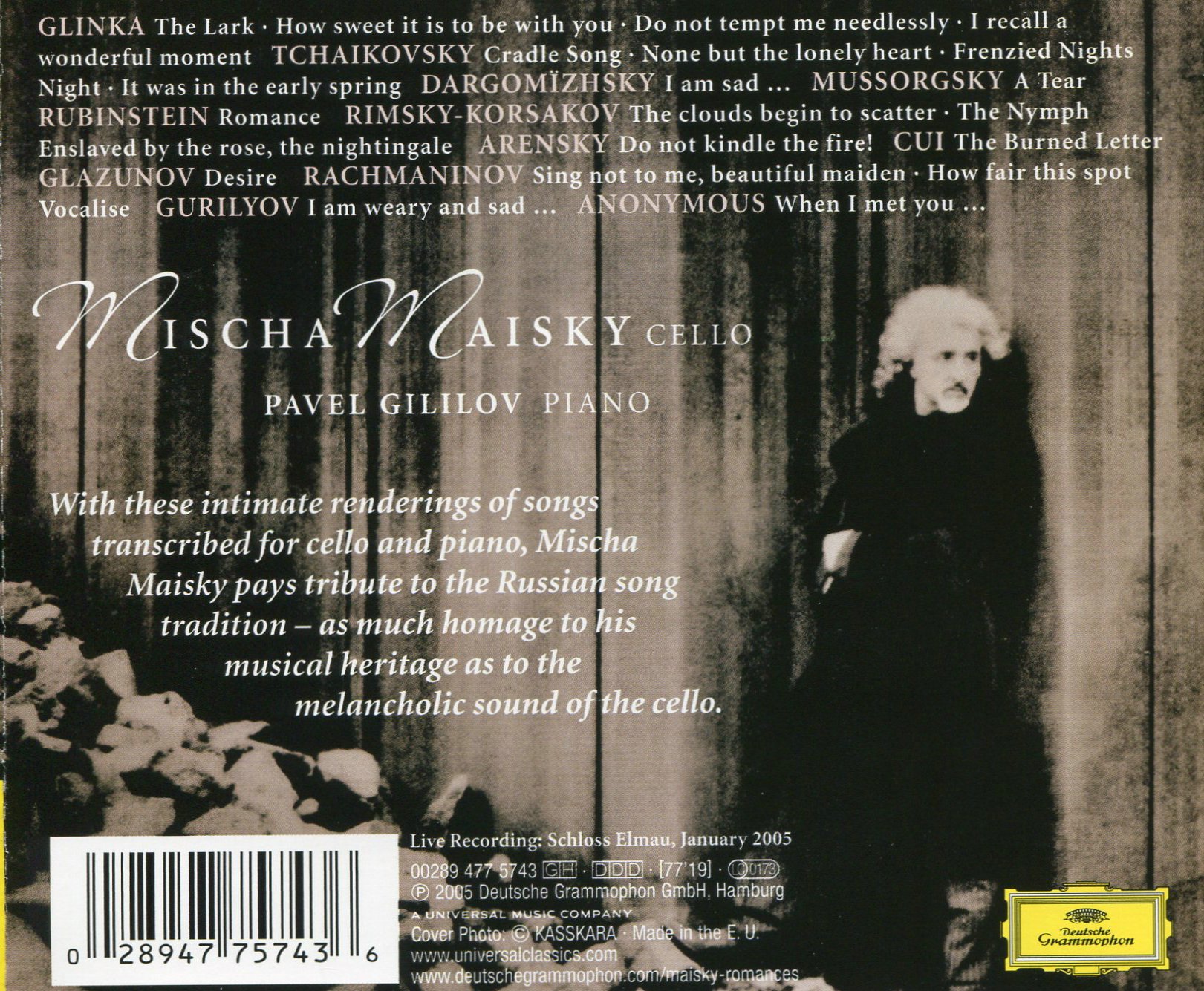 Vocalise: Russian Romances (CD)